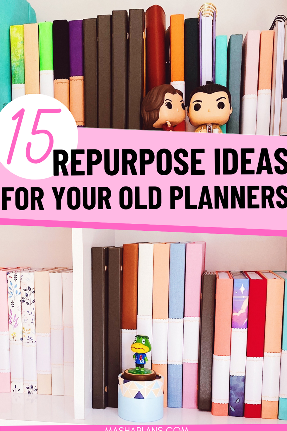 🖌️ 🖌️ 15 Creative Ways to Repurpose Old Planners | secret to staying productive