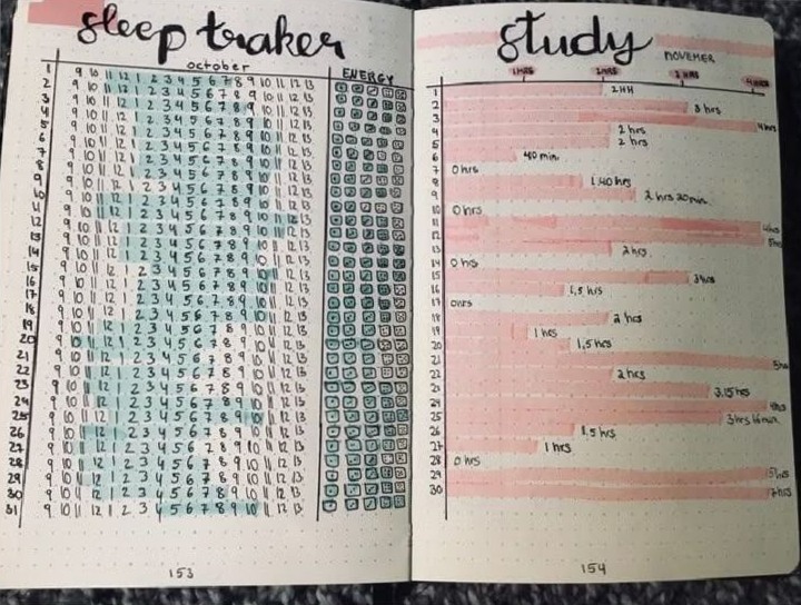 🥂 🍰 19 Bullet Journal Pages for College Students | dream life manifestation