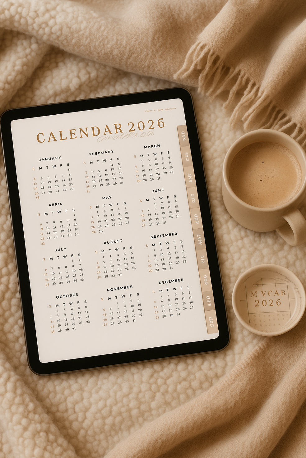2025-2026 Planner Digital Design | Creative Organizational Tools — 💍 💍 romanticize your routine