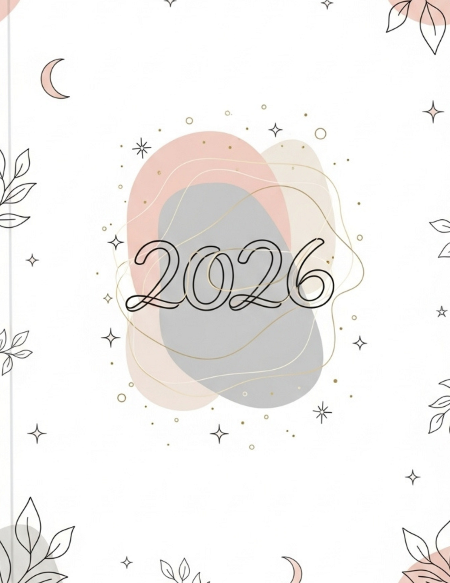 2026 Aesthetic Floral GoodNotes Cover — 💎 🎨 dream life manifestation