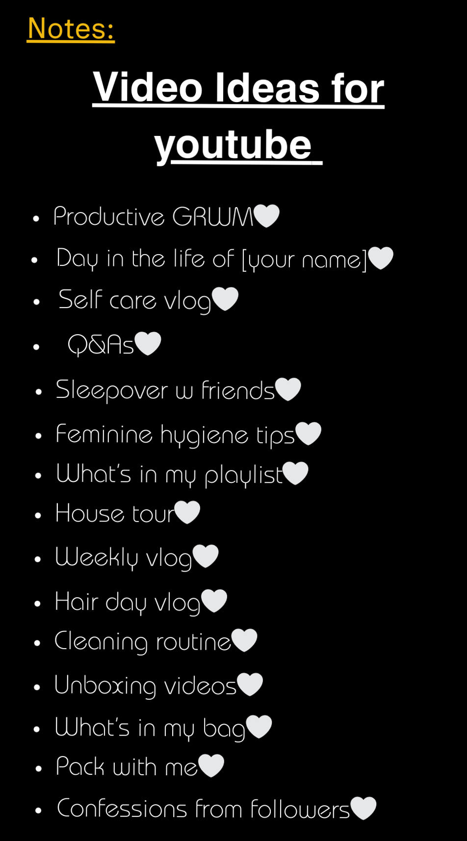 2026 YouTube Video Concepts for Digital Design & Creatives — 🪄 🎨 secret to staying productive