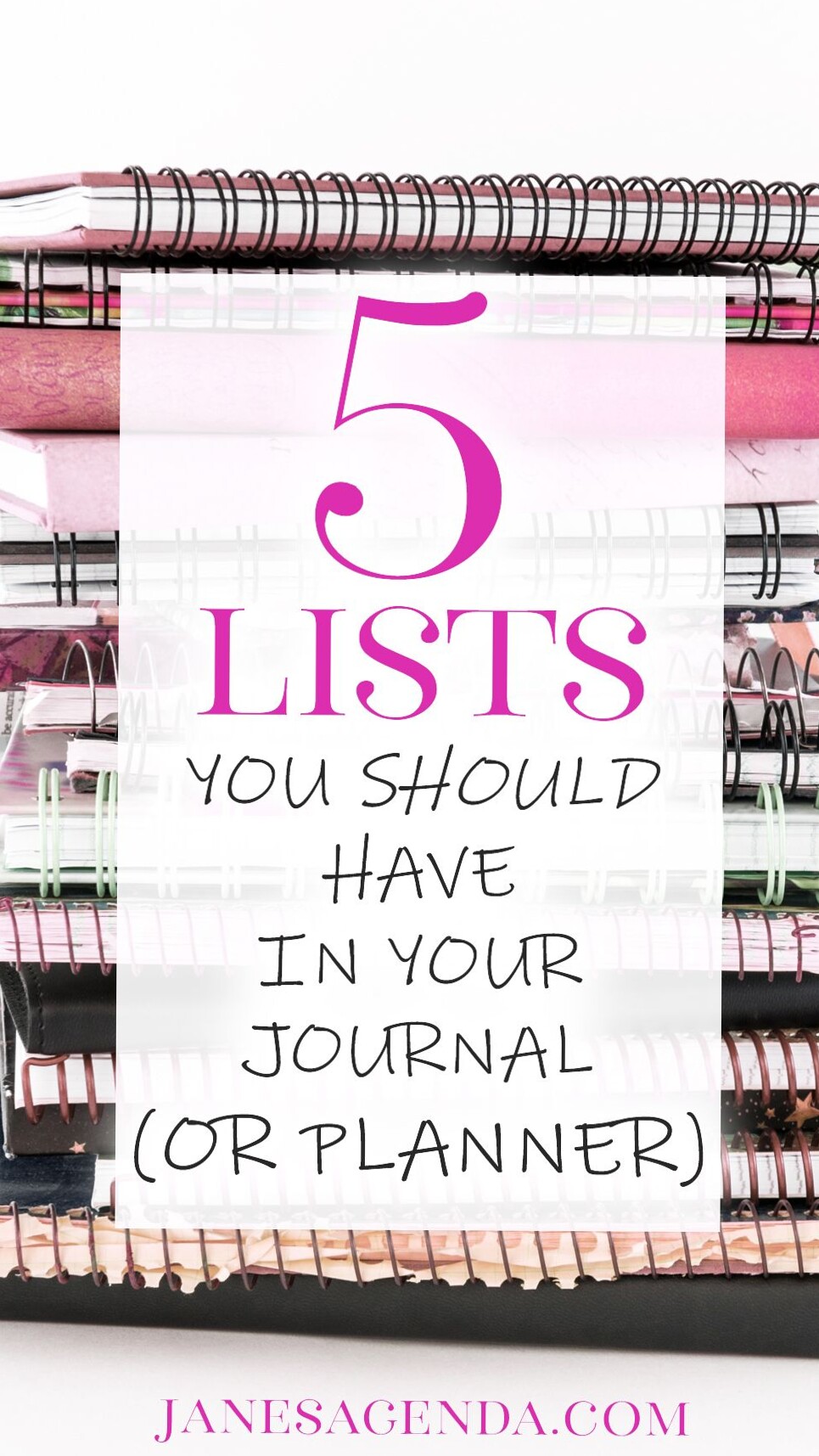5 Must-Have Lists for Your Journal or Planner — 🌿 🤍 stay inspired all year long