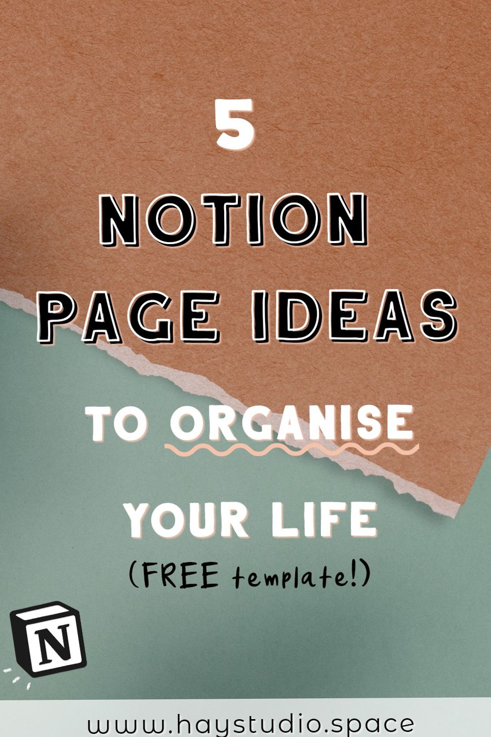 5 Notion Page Ideas to Organise Your Life (Free Template!) — 📊 📊 only tool for life admin