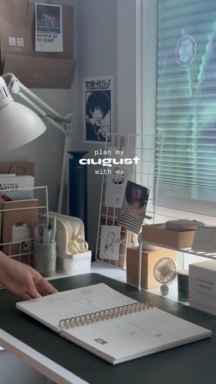 August Planning Session | Aesthetic Layouts | Golden Coil Design — ✨ 🌿 dream life manifestation