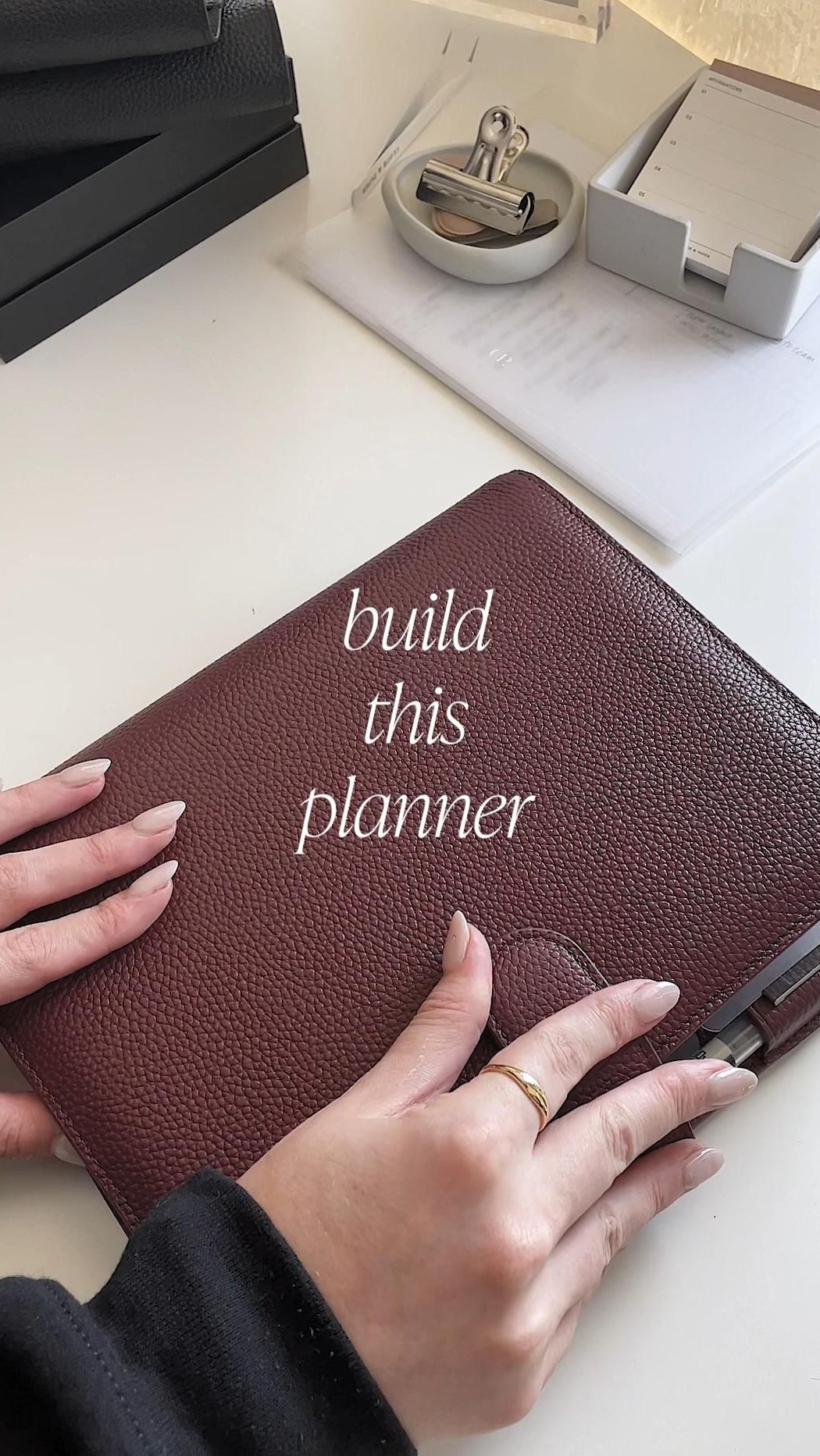 📌 📌 Build a Minimalist Planner with Us | Cloth & Paper | secret to staying productive