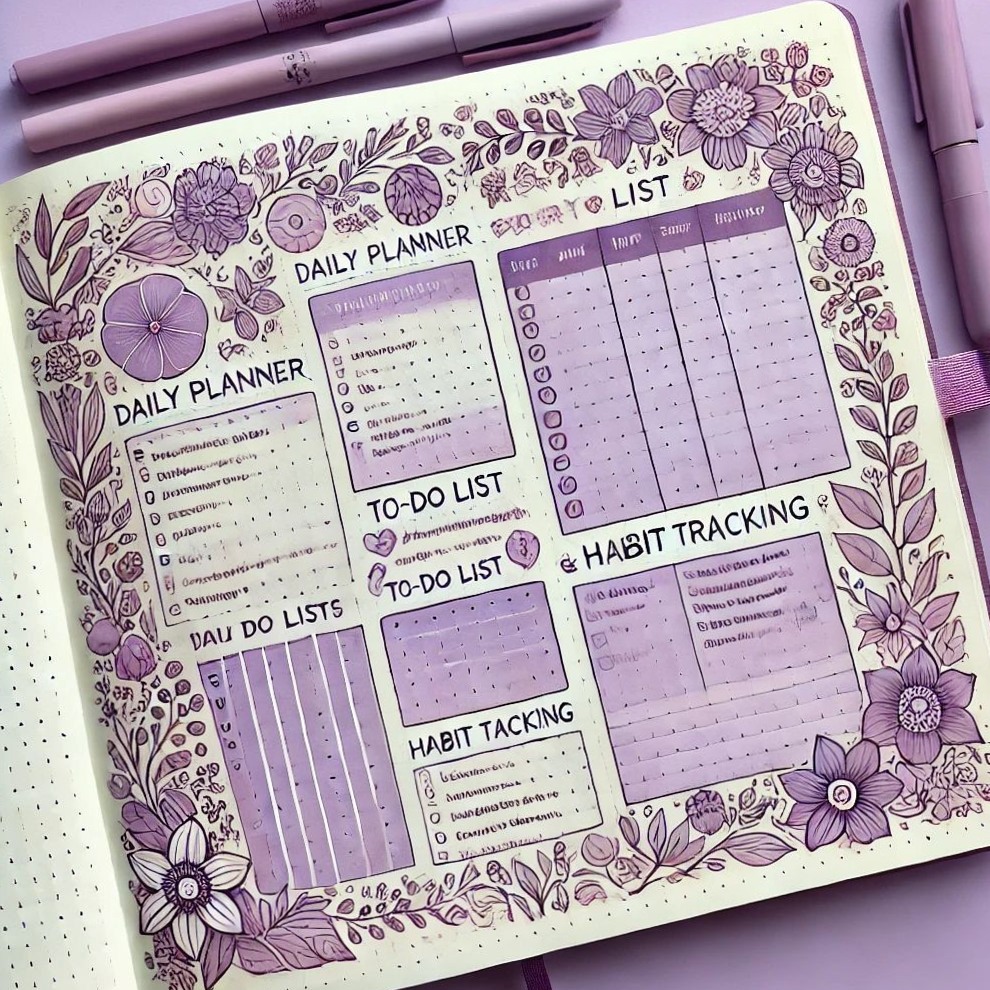 🎨 🖌️ Bullet Journal Ideas for Digital Design & Planners | romanticize your routine