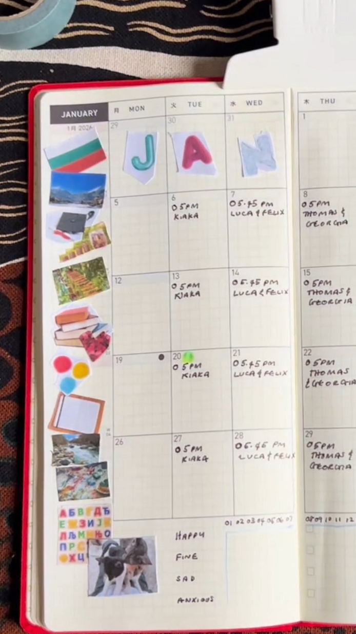 🕯️ ✨ Create Monthly Tarot Vision Boards in Hobonichi Weeks | stay inspired all year long
