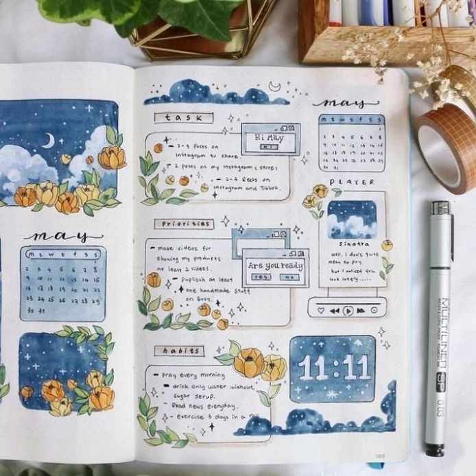 Creative Aesthetic Ideas for Digital Design & Planners — 🎀 🌿 stay inspired all year long