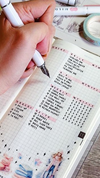 Digital Bullet Journal Layouts & Creative Planner Assets — ☁️ ✨ romanticize your routine