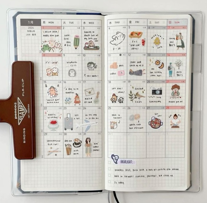 Digital Calendar Journal for Creative Planners — 📌 📌 secret to staying productive