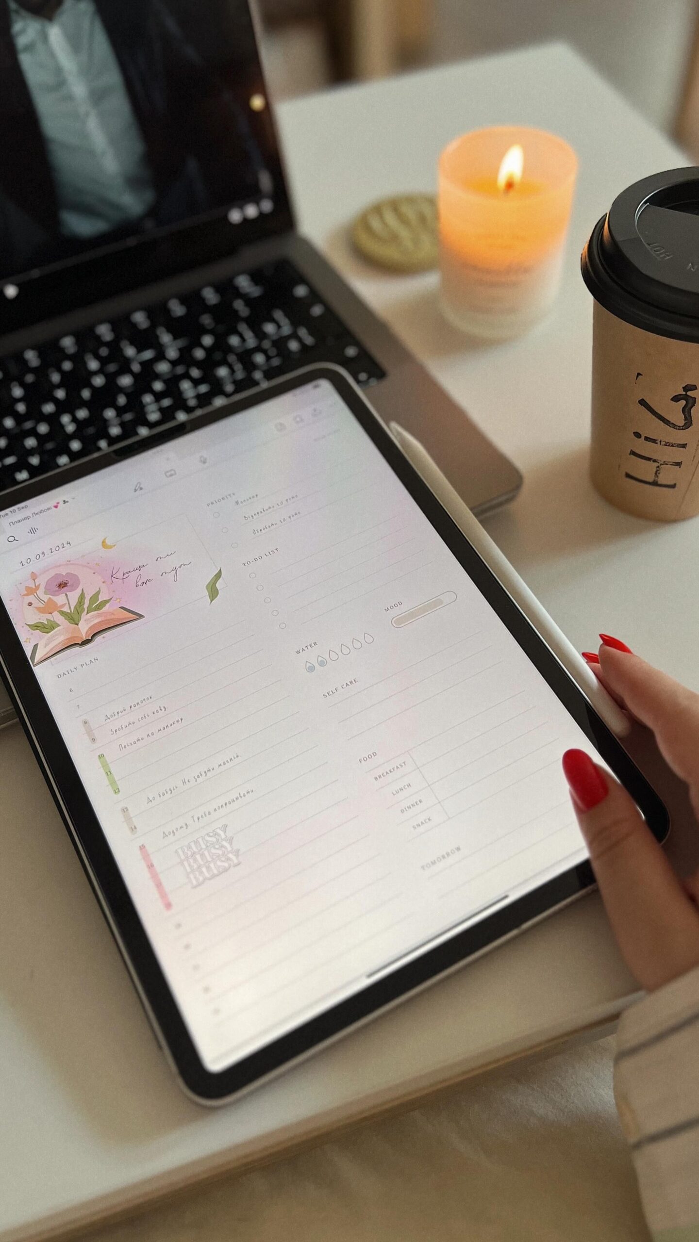 🍰 💍 Digital Day Planner Layouts & Creative Design Ideas | romanticize your routine