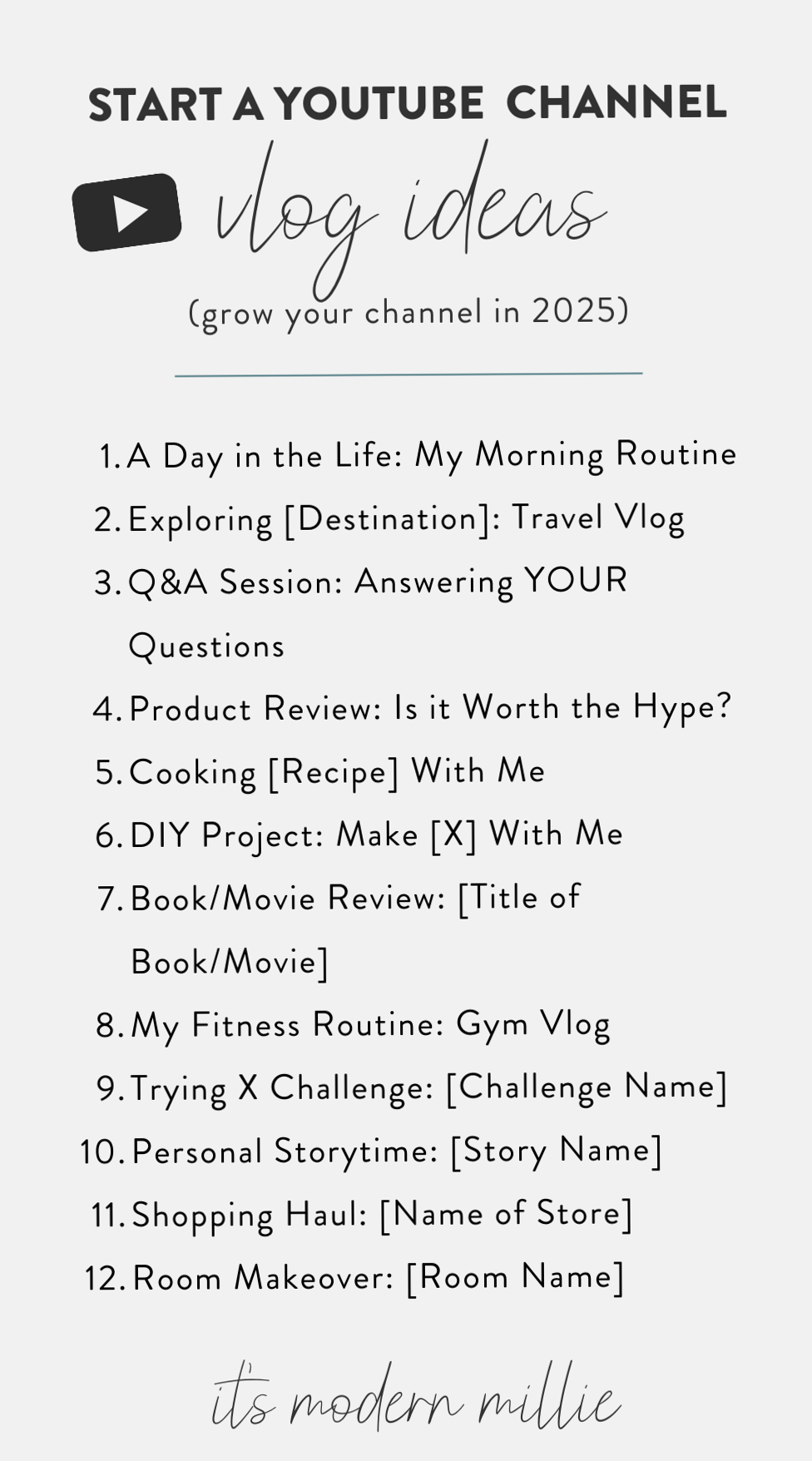 🤍 🤍 dream life manifestation: 2025 YouTube Channel Strategy for Design & Creatives