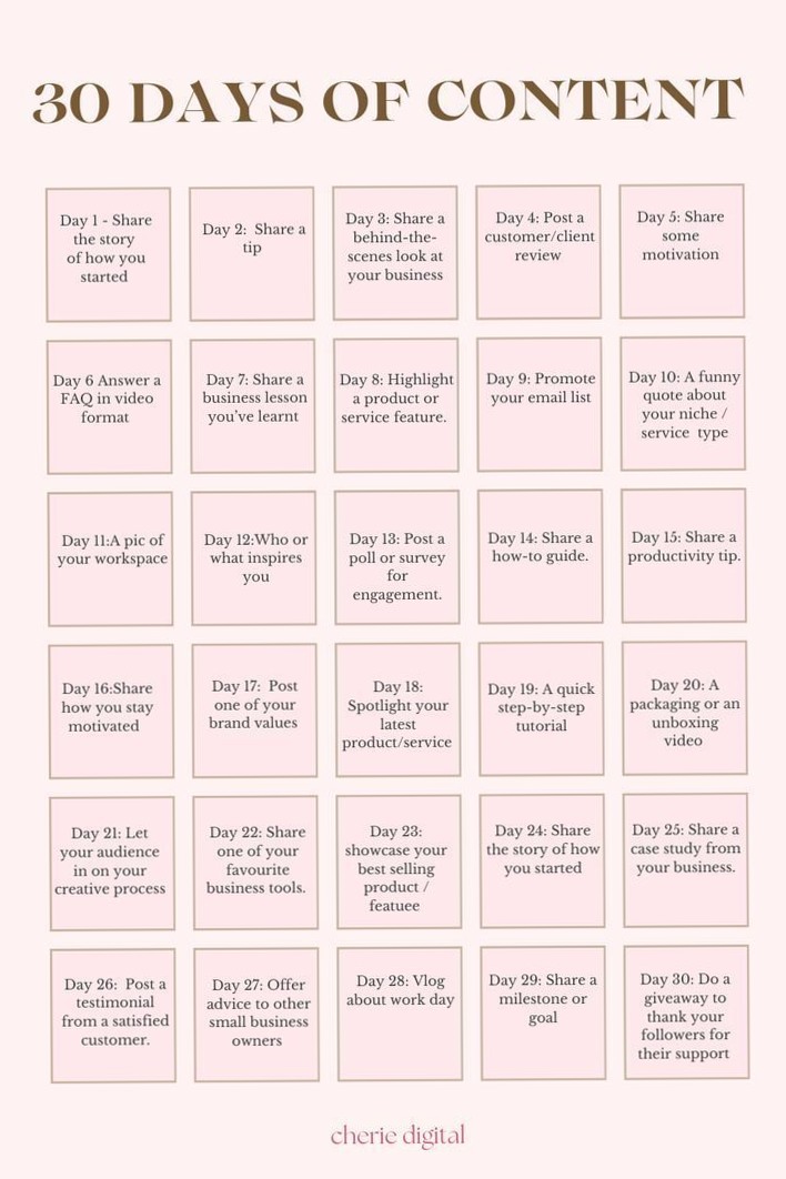 ☁️ ✨ dream life manifestation: 2026 Social Media Content Calendar Planner for Strategic Growth