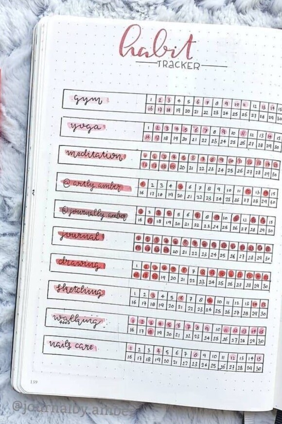 💍 💍 dream life manifestation: 25 Bullet Journal Spread Ideas for April — Its Claudia G