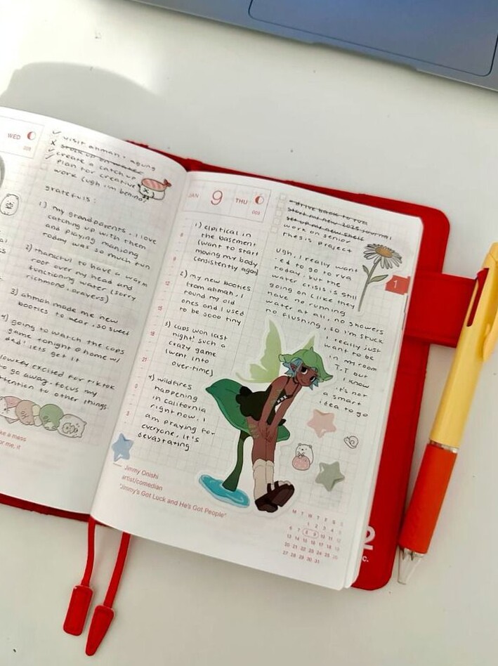 🪄 📍 dream life manifestation: Hobonichi Techo A5 Layout Inspiration & Digital Planner Ideas