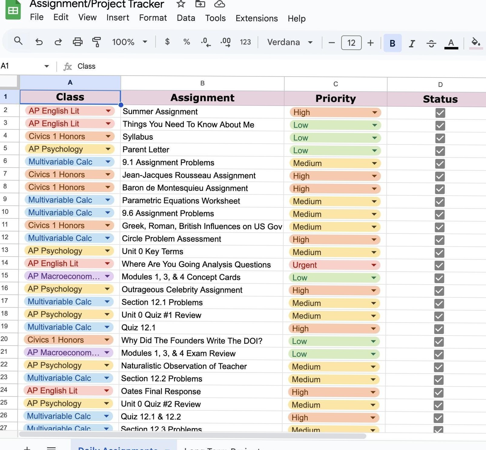🕯️ 🤍 dream life manifestation: School Assignment Planner | Creative Design | Study Organizers