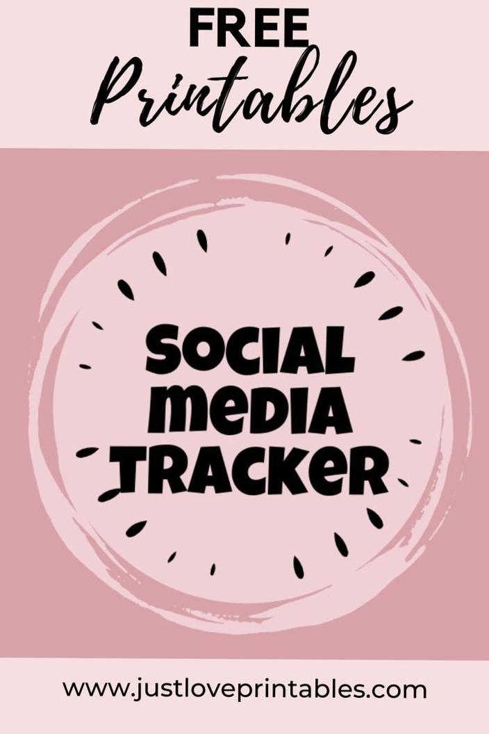 Free Social Media Tracker Printables for Design & Planning — 🌿 ✨ ultimate printable checklist