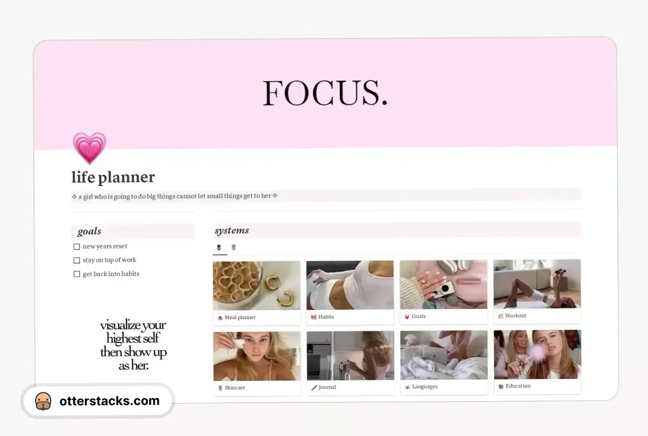 🌿 ✨ game-changing digital system: 19 Best & Free Notion Planner Templates 2025