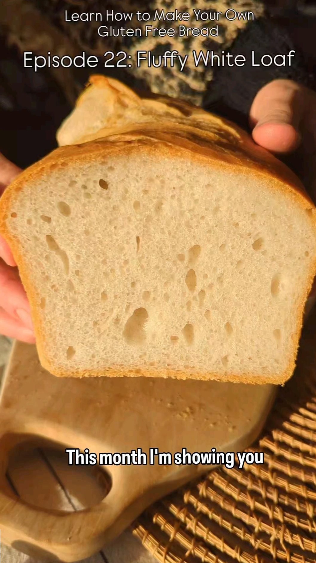 Gluten Free Fluffy White Loaf — Digital Design Mockup — 📁 📌 stay inspired all year long