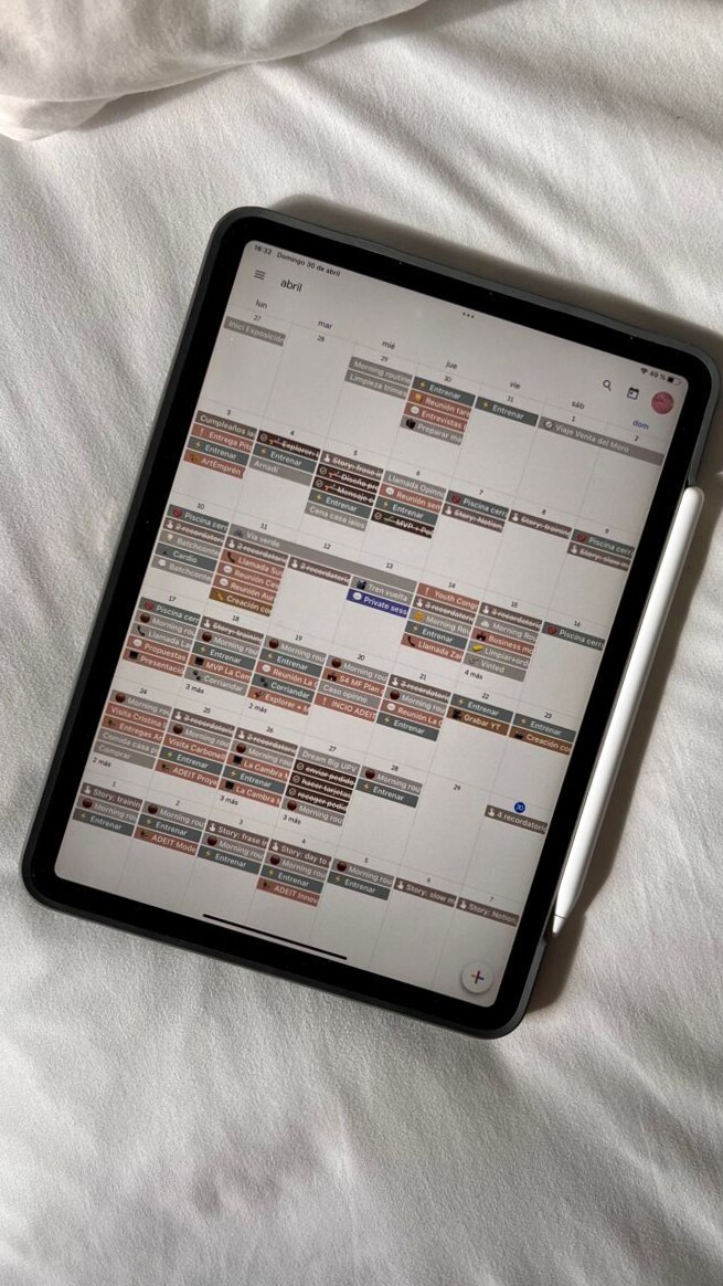 🍰 🥂 Google Calendar Inspo | Study Motivation & Planner Organization | romanticize your routine