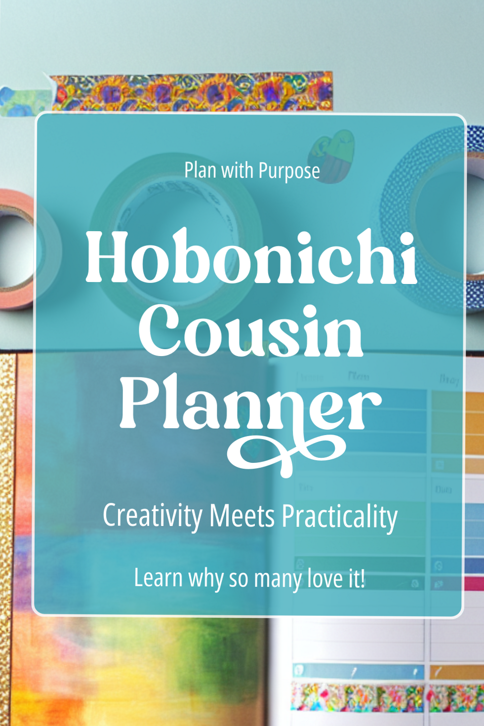 📝 📌 Hobonichi Cousin Planner: Daily Creativity & Practicality | romanticize your routine