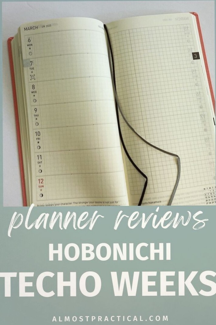 📌 📌 Hobonichi Techo Weeks: A Detailed Review for Planner Lovers | secret to staying productive