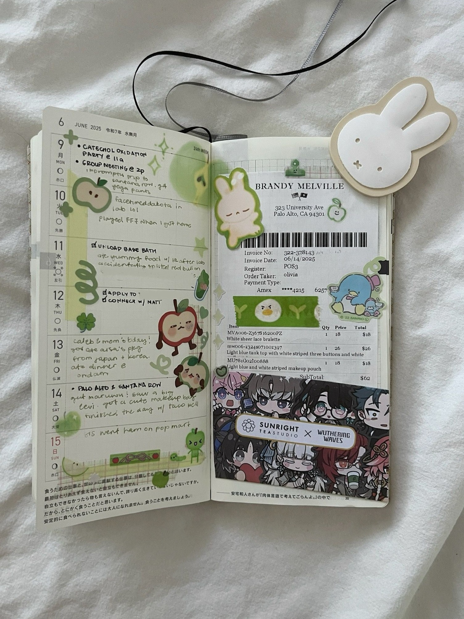 Hobonichi Weeks 6/9 Digital Planner Layouts — 💍 🥂 secret to staying productive