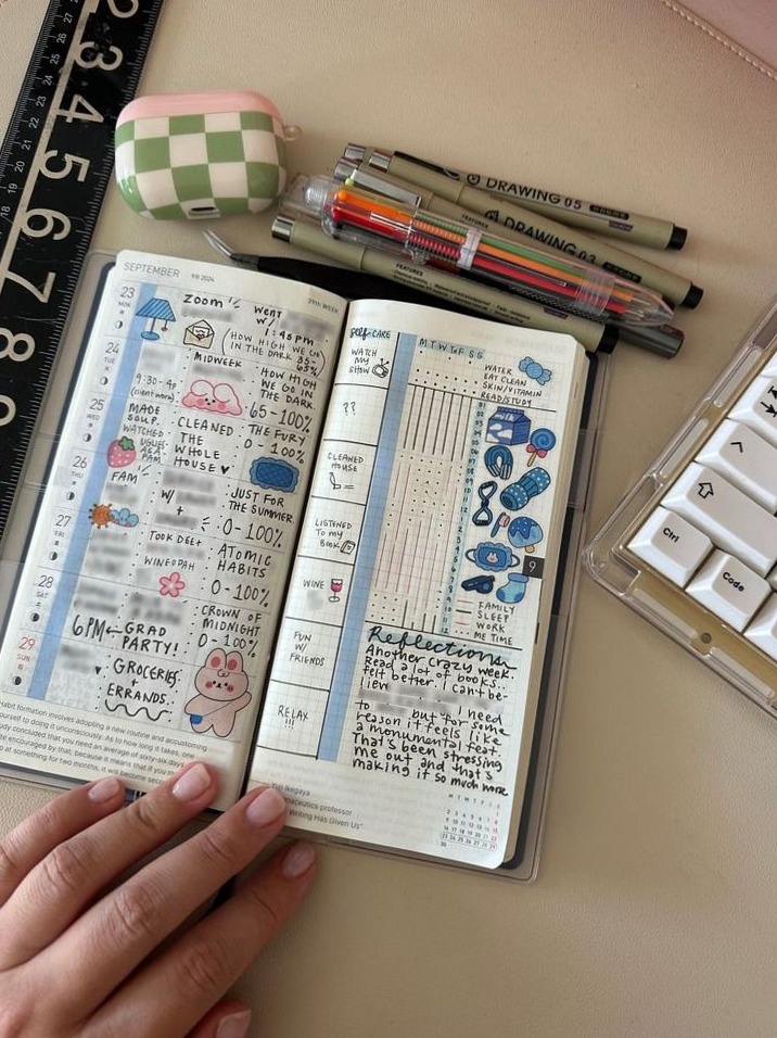 🕯️ 🕯️ Hobonichi Weeks Layout | Creative Planner Design | stay inspired all year long