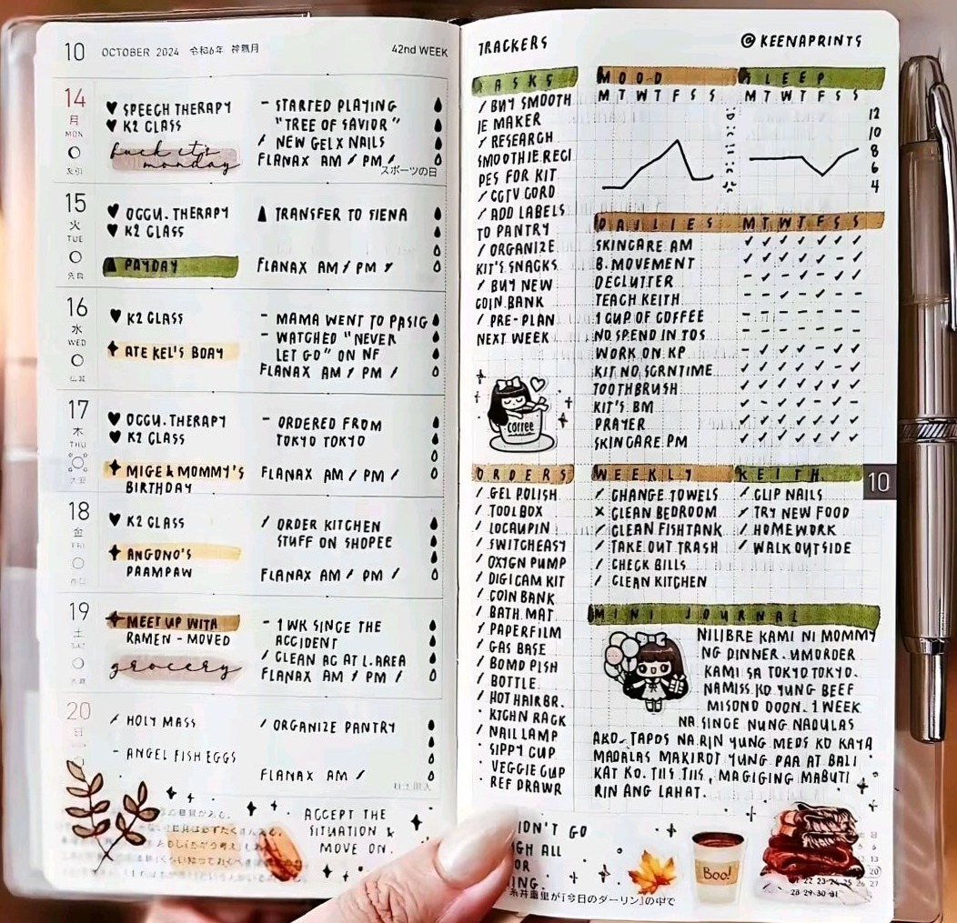 Hobonichi Weeks Layout Idea | Digital Planner Design — 💎 📍 dream life manifestation