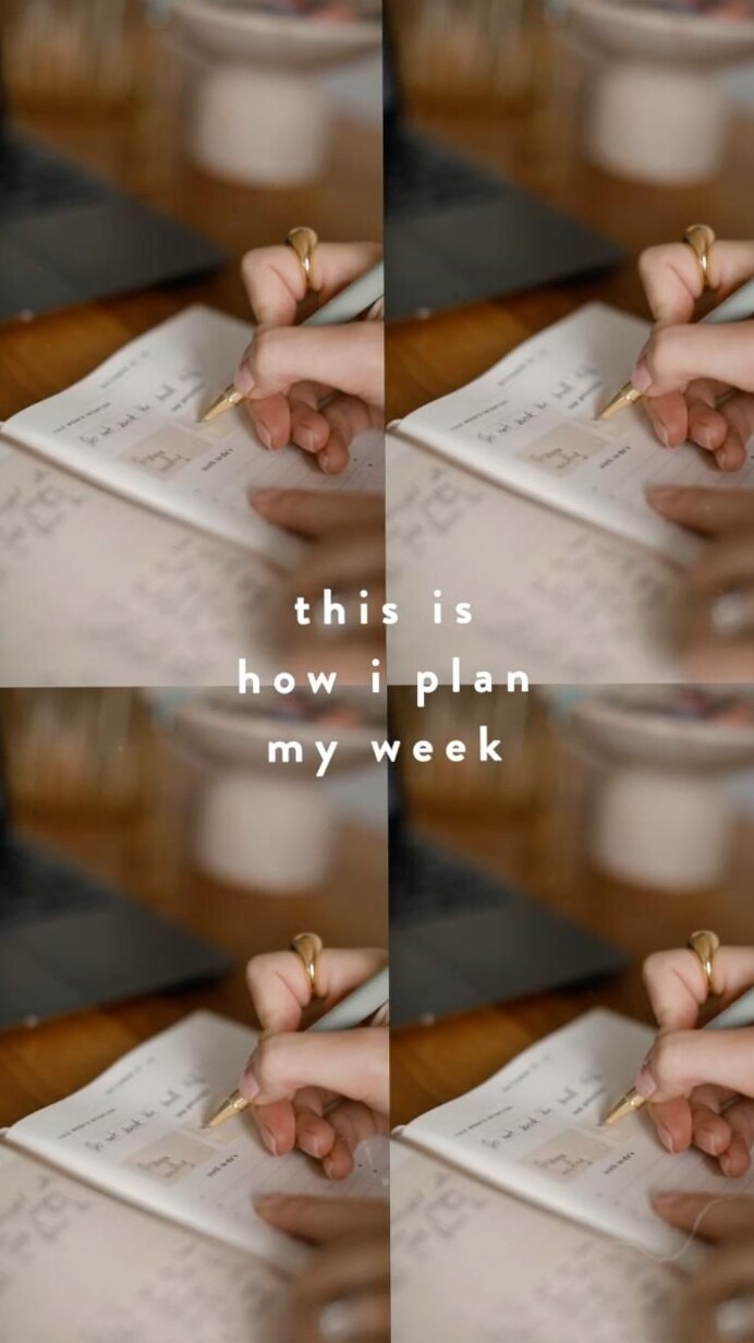 📅 📌 How I plan my week in digital design | stay inspired all year long