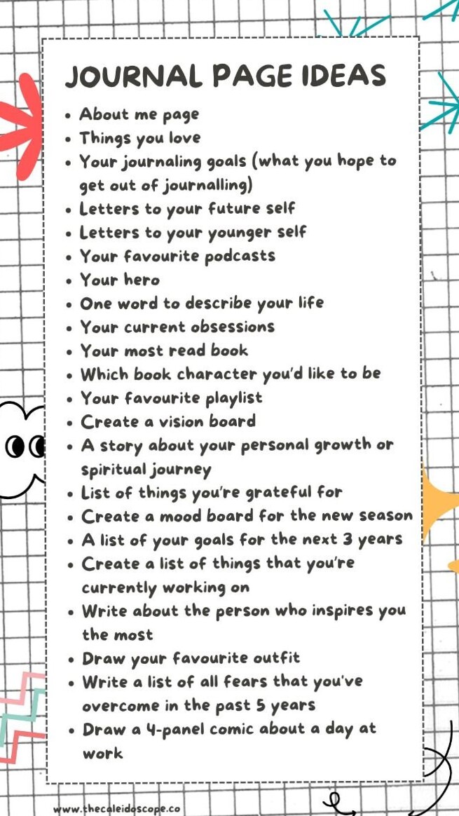 👰 💍 Journal Page Ideas to Spark Creativity | stay inspired all year long