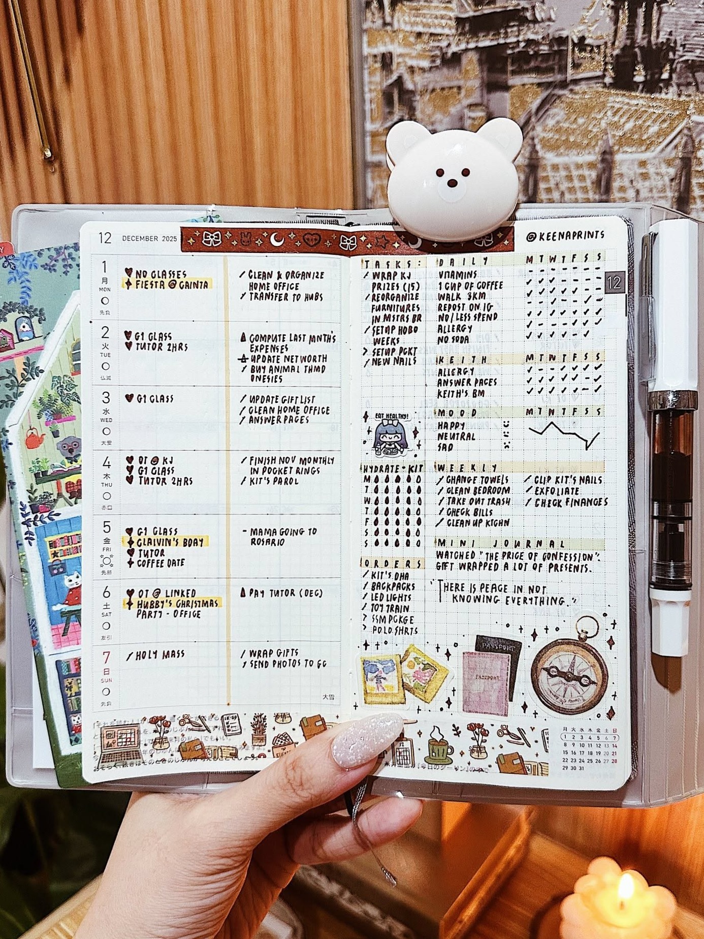 Keena’s Hobonichi Weeks 2026 46 Design — 📍 🖌️ stay inspired all year long