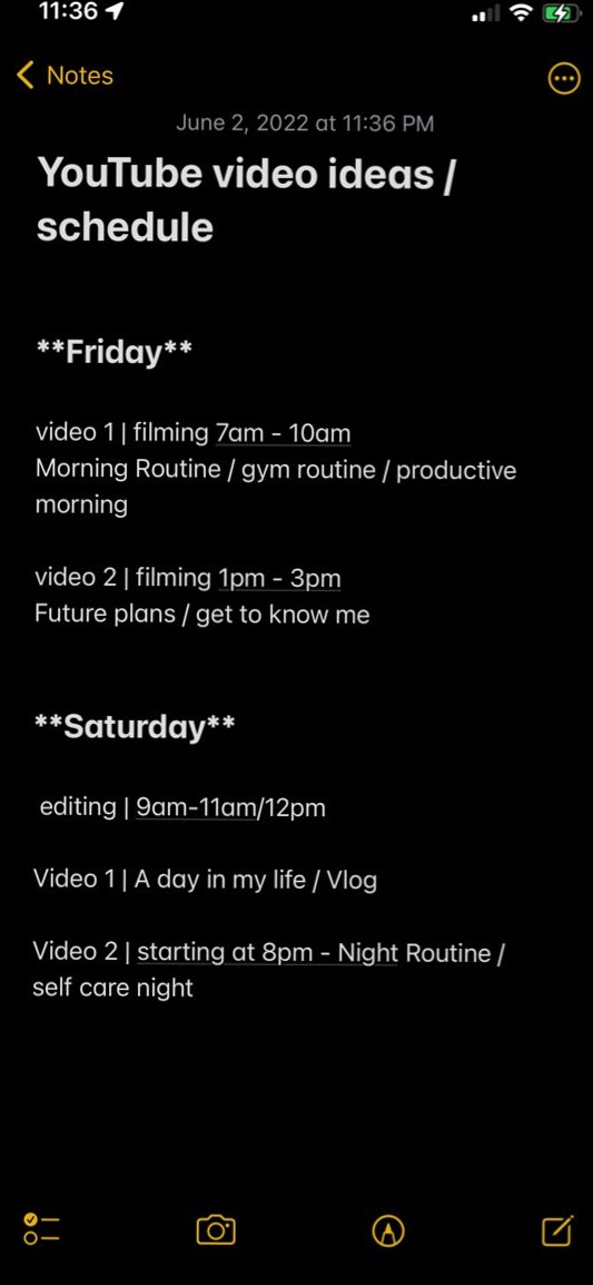 🕯️ 🕯️ Lil YT Schedule | Digital Planner & Creative Design Template | stay inspired all year long