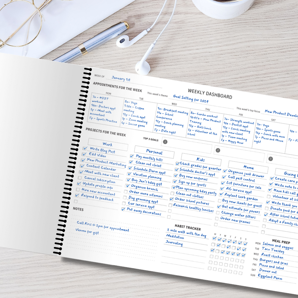 👰 💌 Monthly Business Planning Organizers for Digital Designers | romanticize your routine