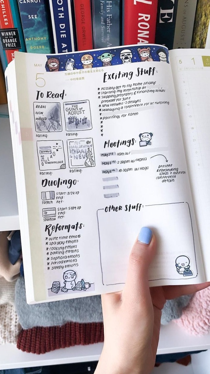 Monthly Planner Setup in Hobonichi Cousin Notion Design — 💍 🌸 2026 efficiency hack