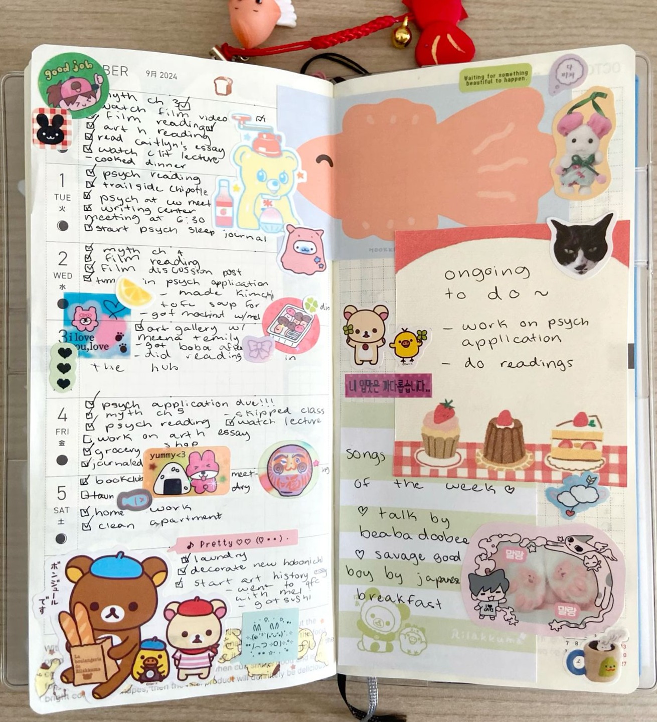 📁 📅 My Hobonichi Weeks Spread — October Week 1 Design | stay inspired all year long