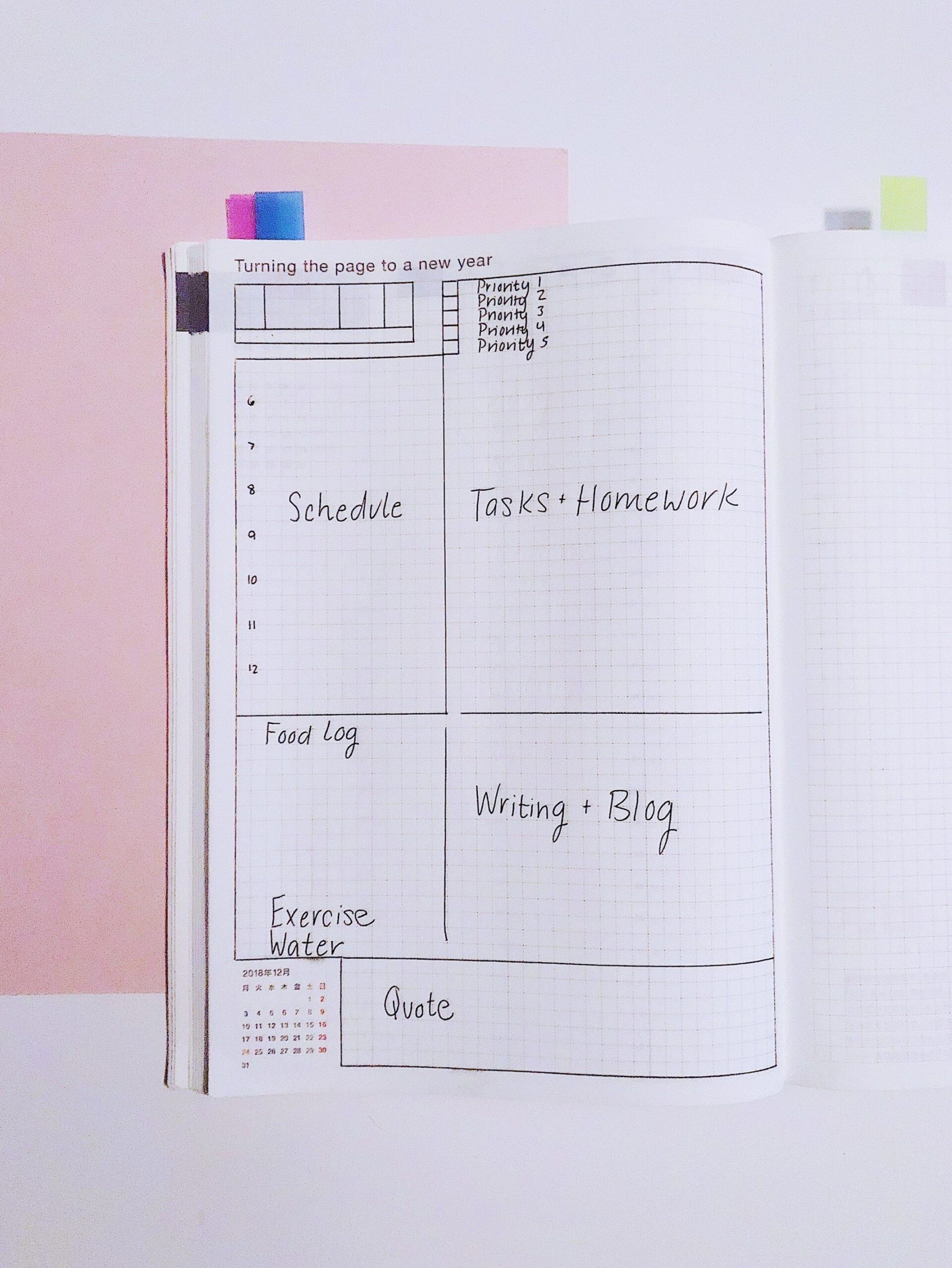 New Year in the Hobonichi Cousin Planner Design — 🥂 💌 stay inspired all year long