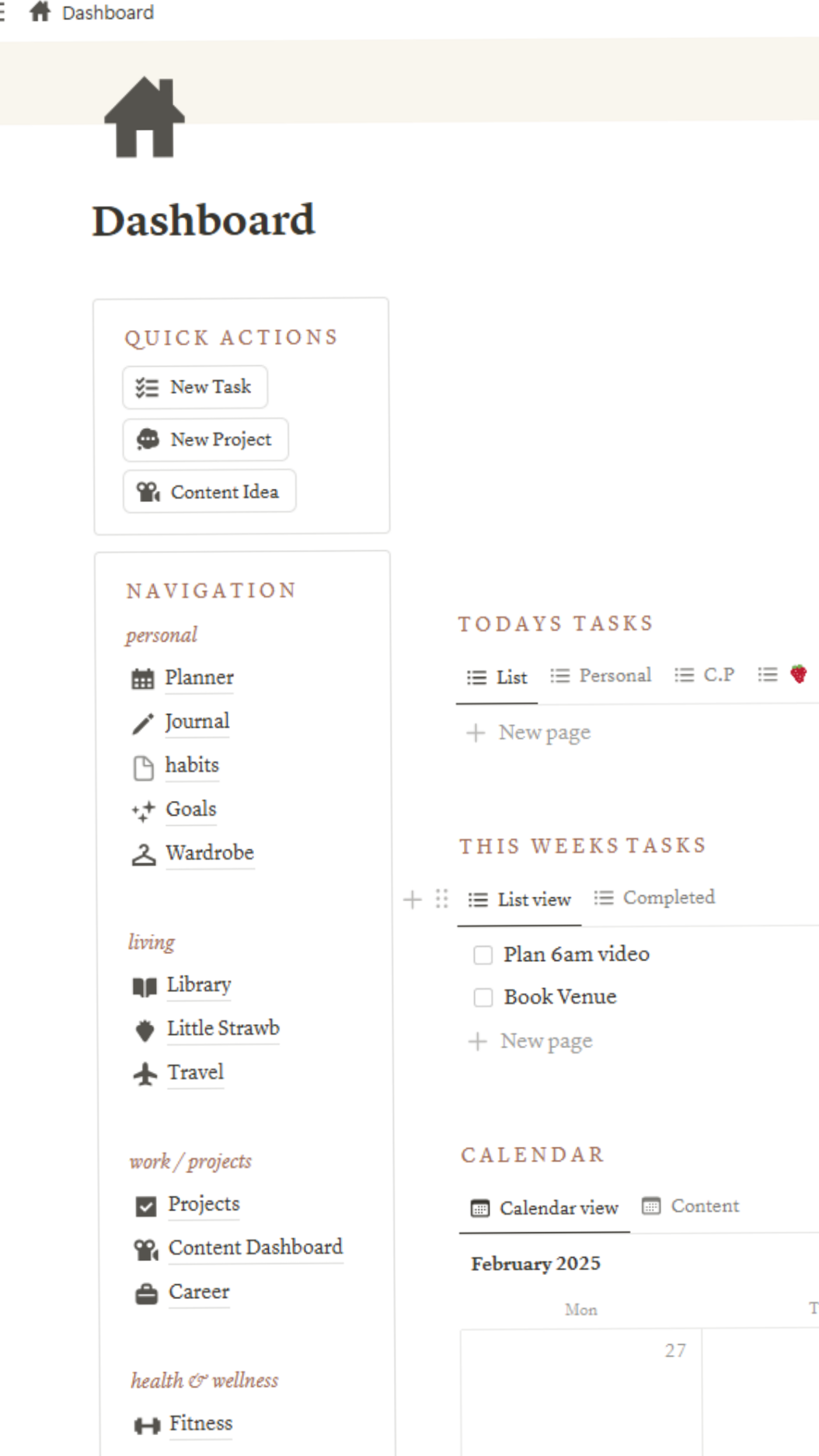 🍰 👰 Notion Dashboard Inspo: Plan Your Content in 2025 Dark Kpop Aesthetic | 2026 efficiency hack