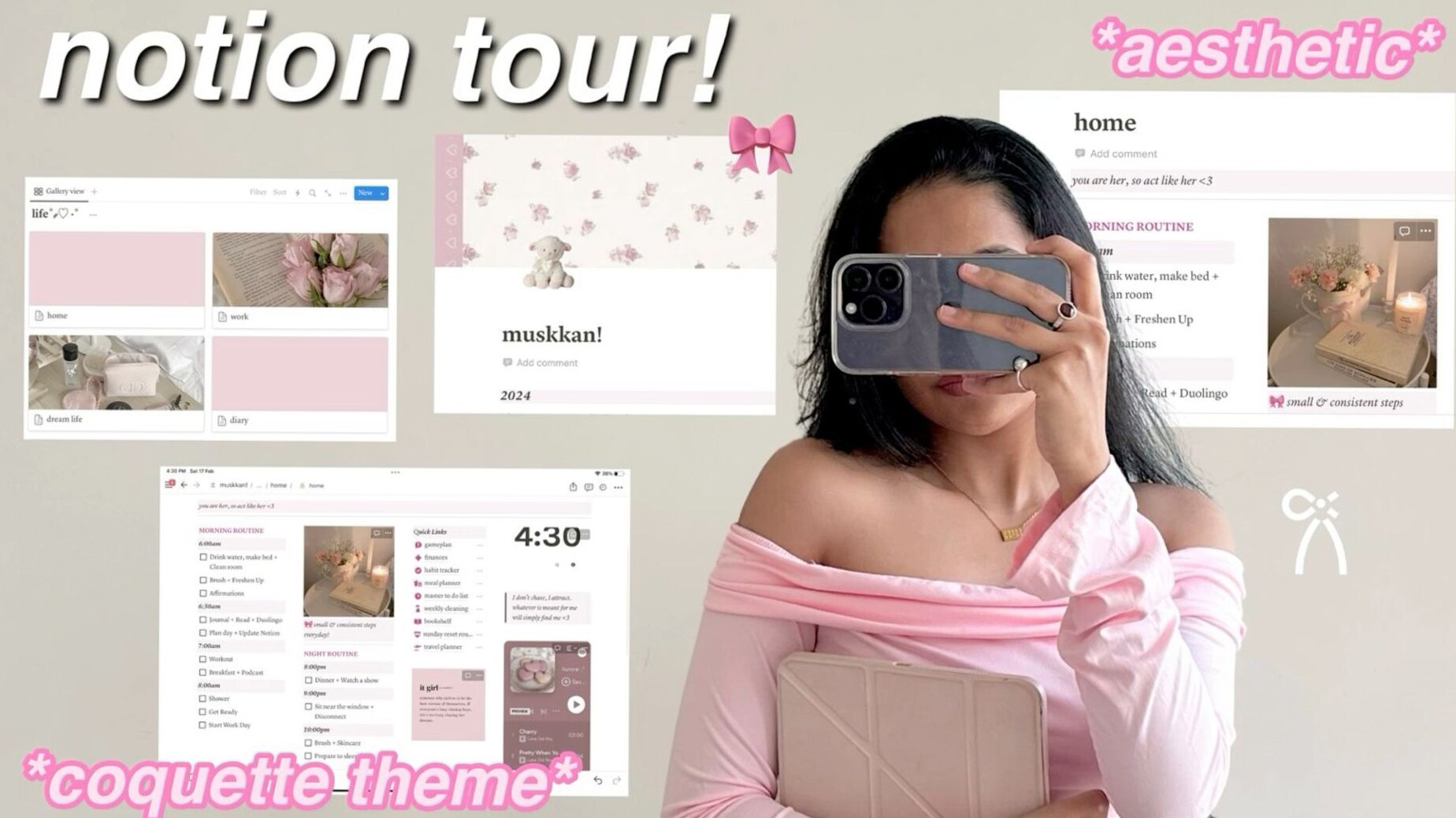 Notion Tour for Digital Design & Creative Planners — 💍 👰 only tool for life admin