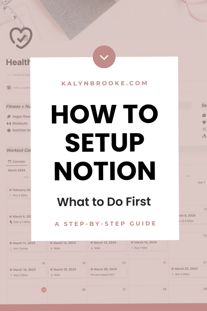 🍰 🍰 only tool for life admin: How to Setup Notion: First Steps for Digital Design