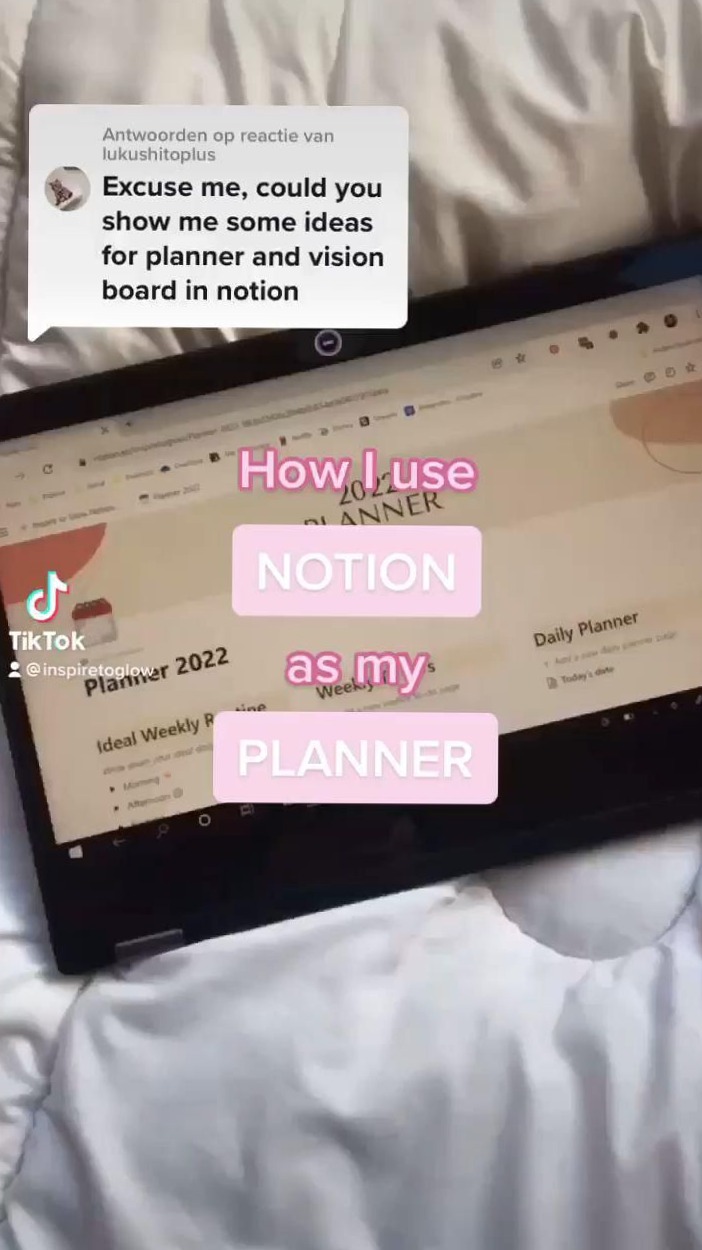 🤍 ✨ only tool for life admin: Notion as My Digital Planner for Creative Workflow