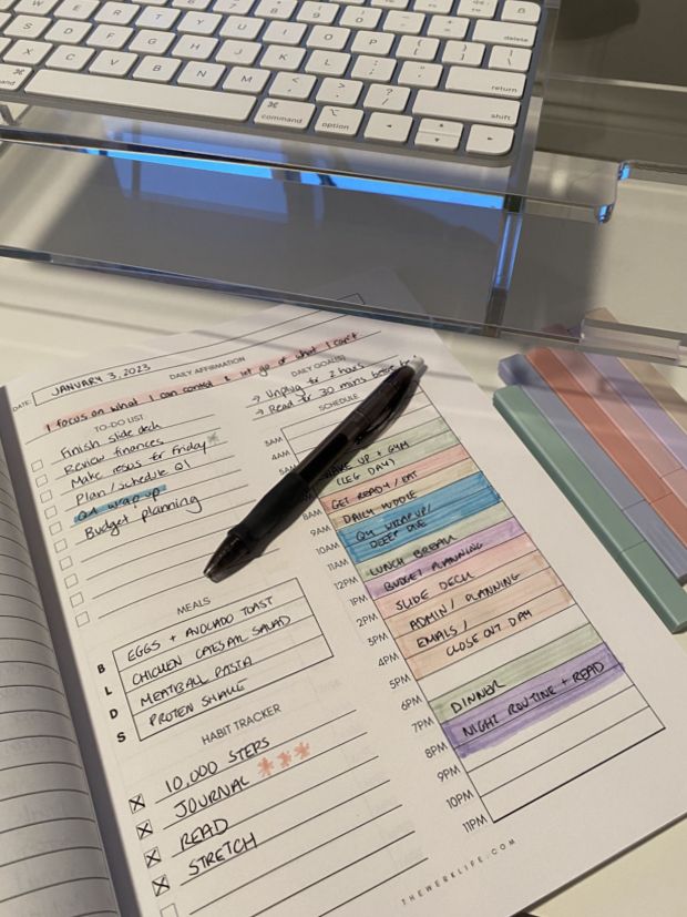 ✨ 🤍 Plan Your Week: Productivity & Organization Schedule | dream life manifestation