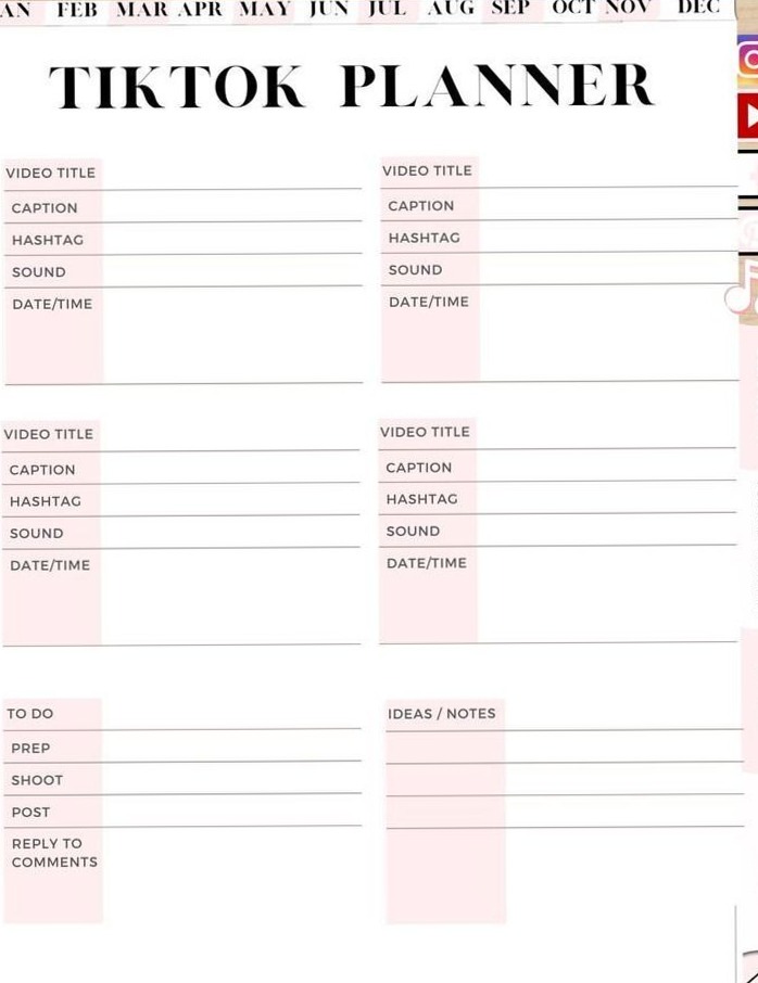 🎨 🌈 Ramadan TikTok Digital Planner 📆✨ | stay inspired all year long