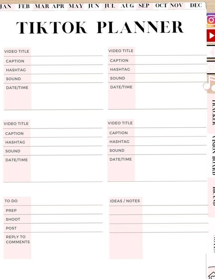 Ramadan TikTok Planner Digital Design 🎨 — 🕯️ 🤍 stay inspired all year long