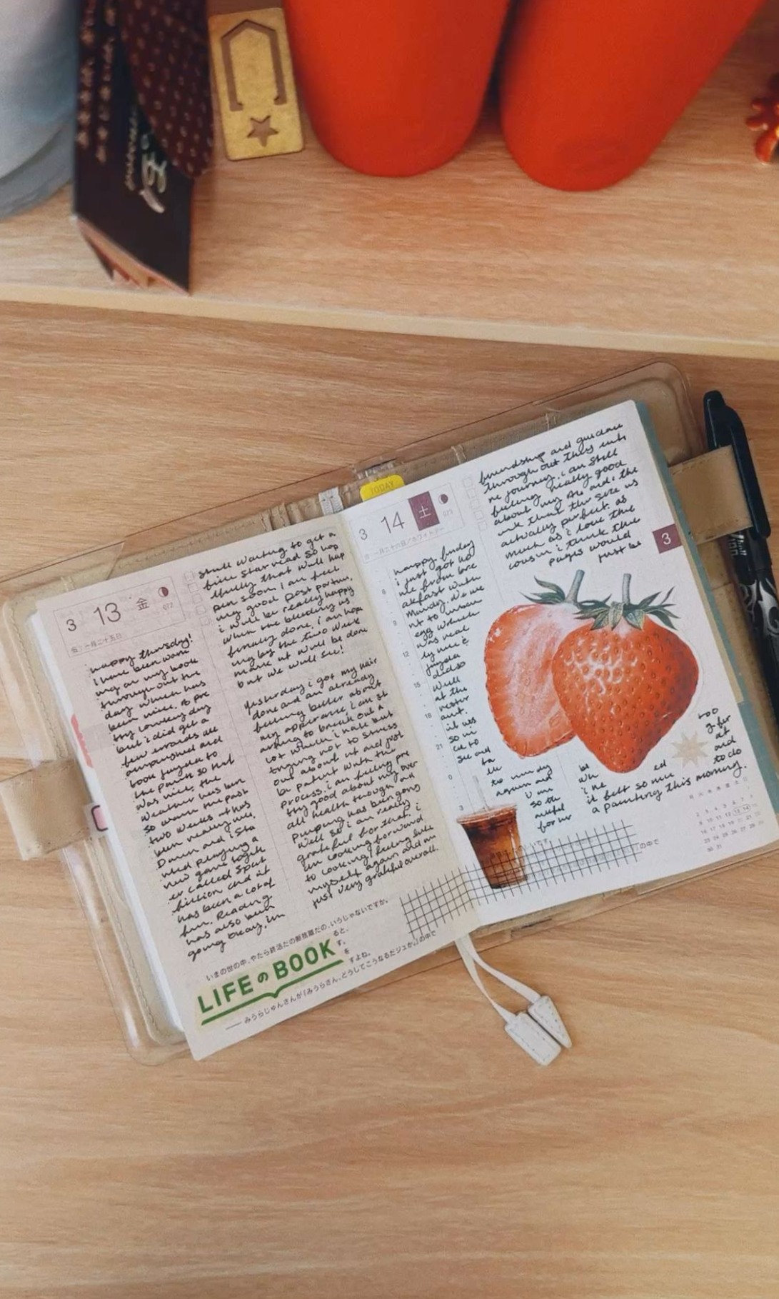 💌 🍰 Reuniting with my hobonichi 🫶🍓 | secret to staying productive
