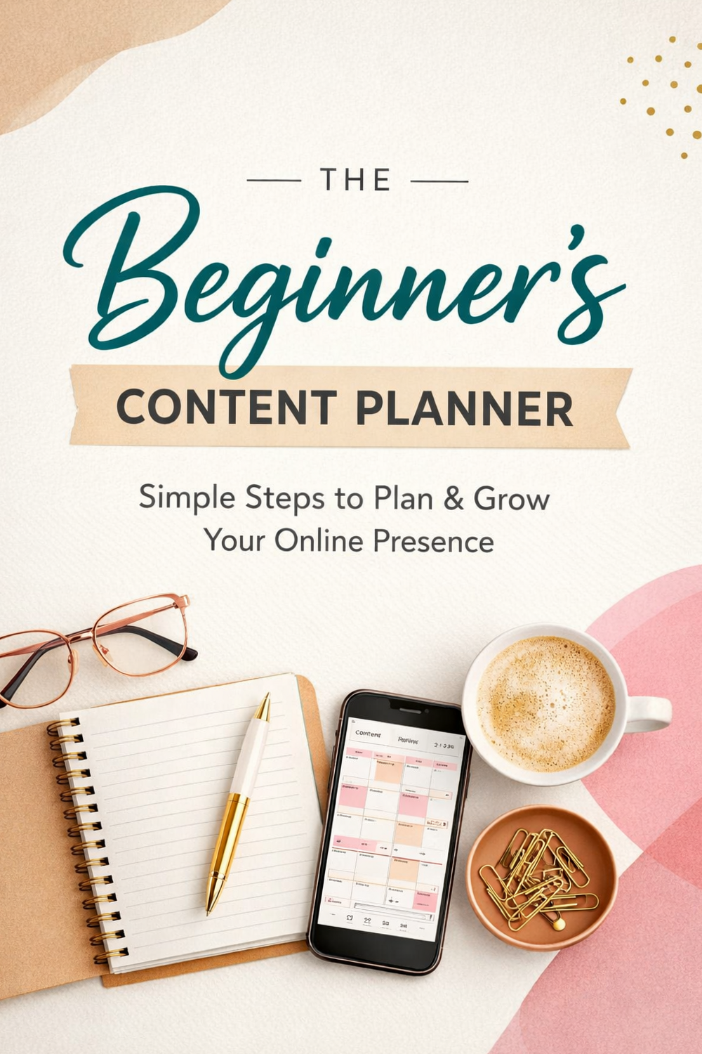🎀 ✨ romanticize your routine: Beginner’s Content Planner for Creative Designers