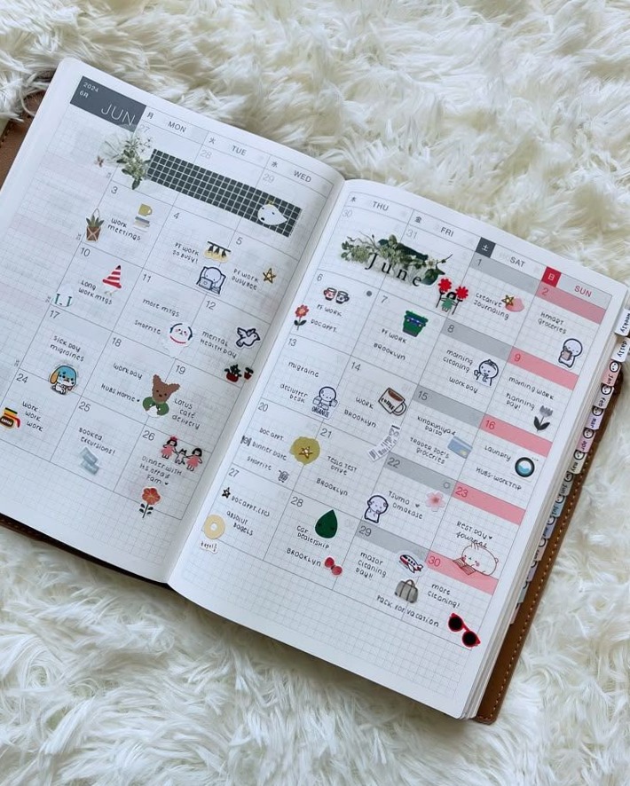 🌿 ☁️ romanticize your routine: Creative Bullet Journal Ideas for Digital Design & Planners