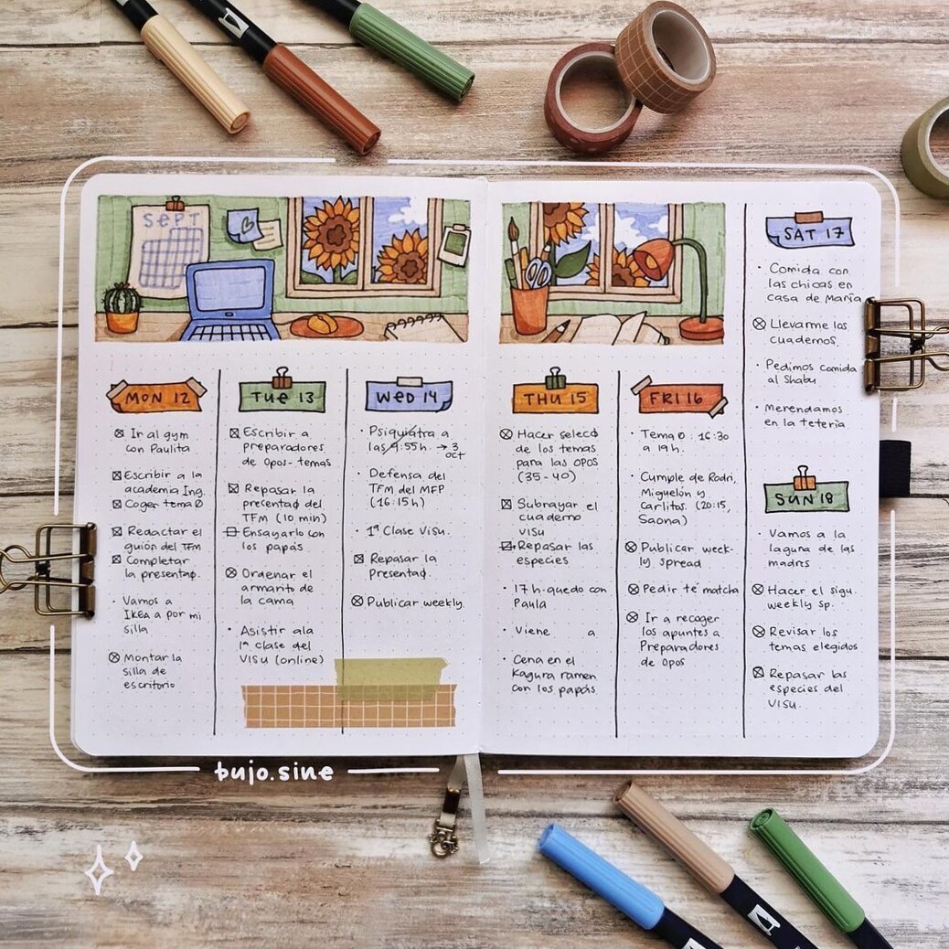 🌸 🌸 romanticize your routine: Cute Bujo Ideas for Digital Design & Creative Planners