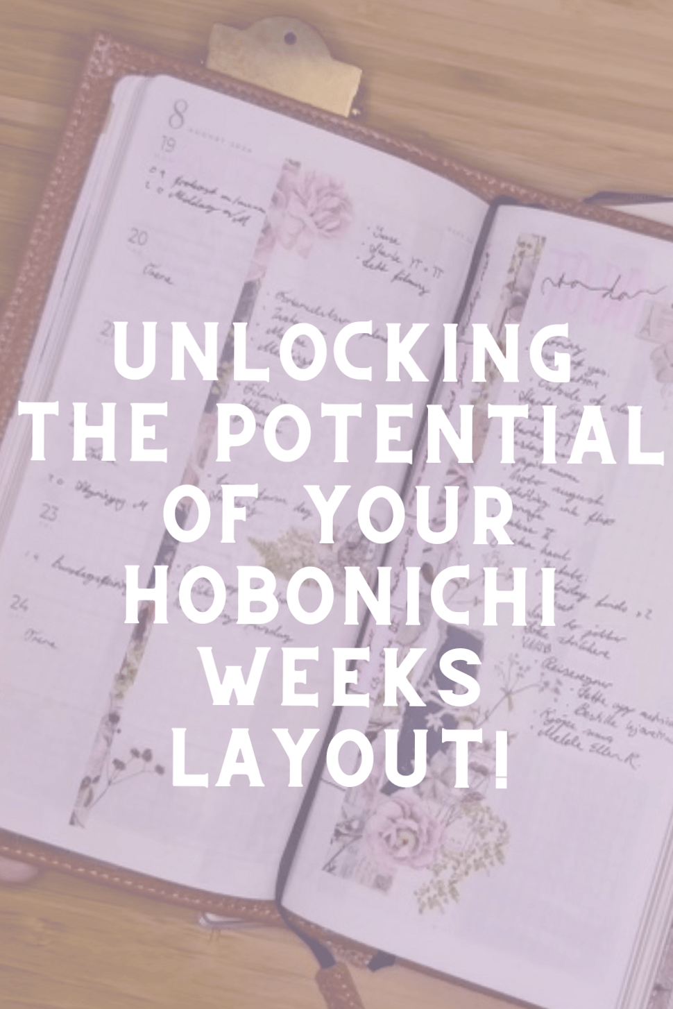 🎨 🌈 romanticize your routine: Marii’s Hobonichi Weeks Layout Magic