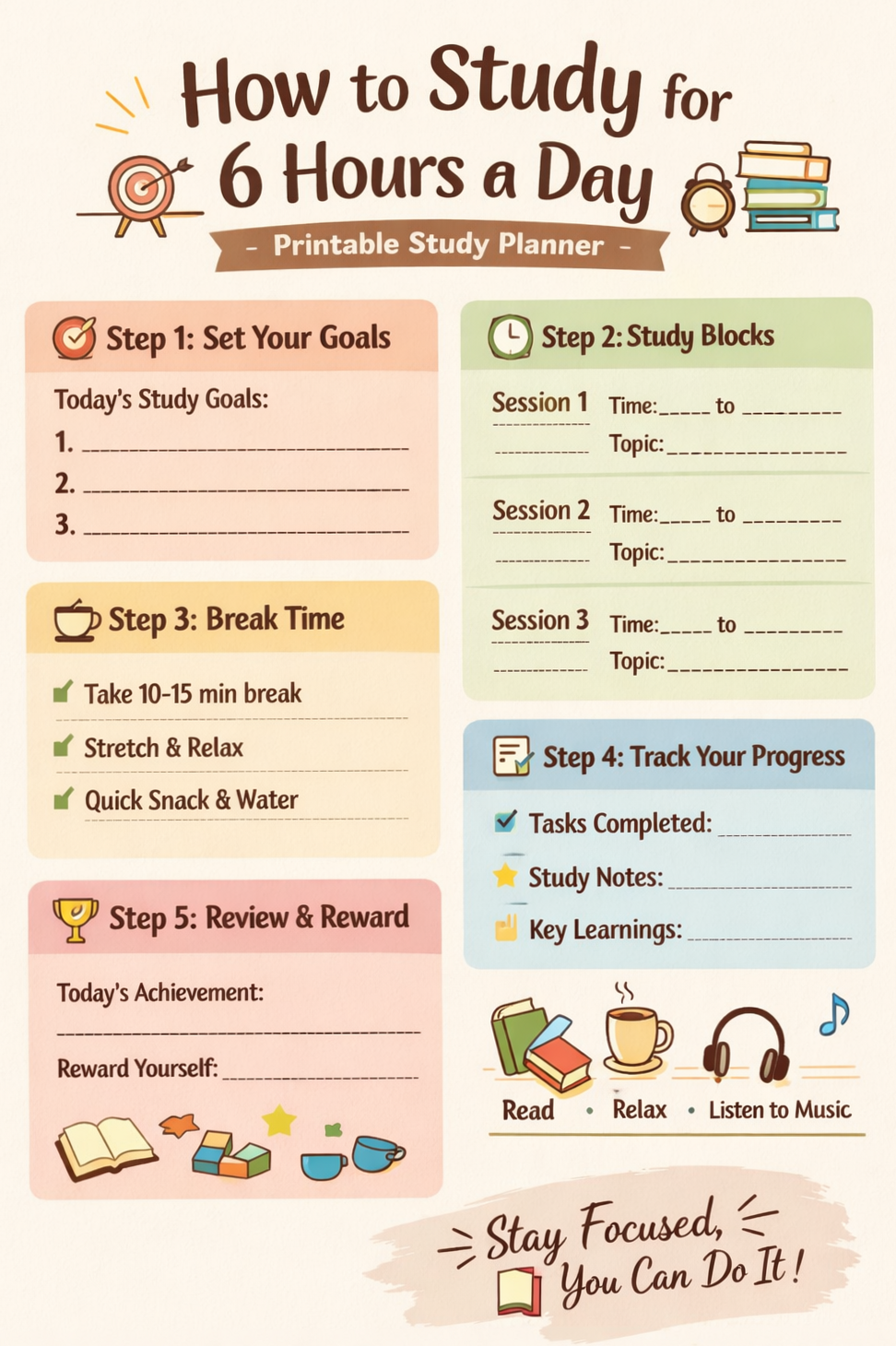 🕯️ 🌿 romanticize your routine: Master 6-Hour Study Sessions with Creative Focus Hacks